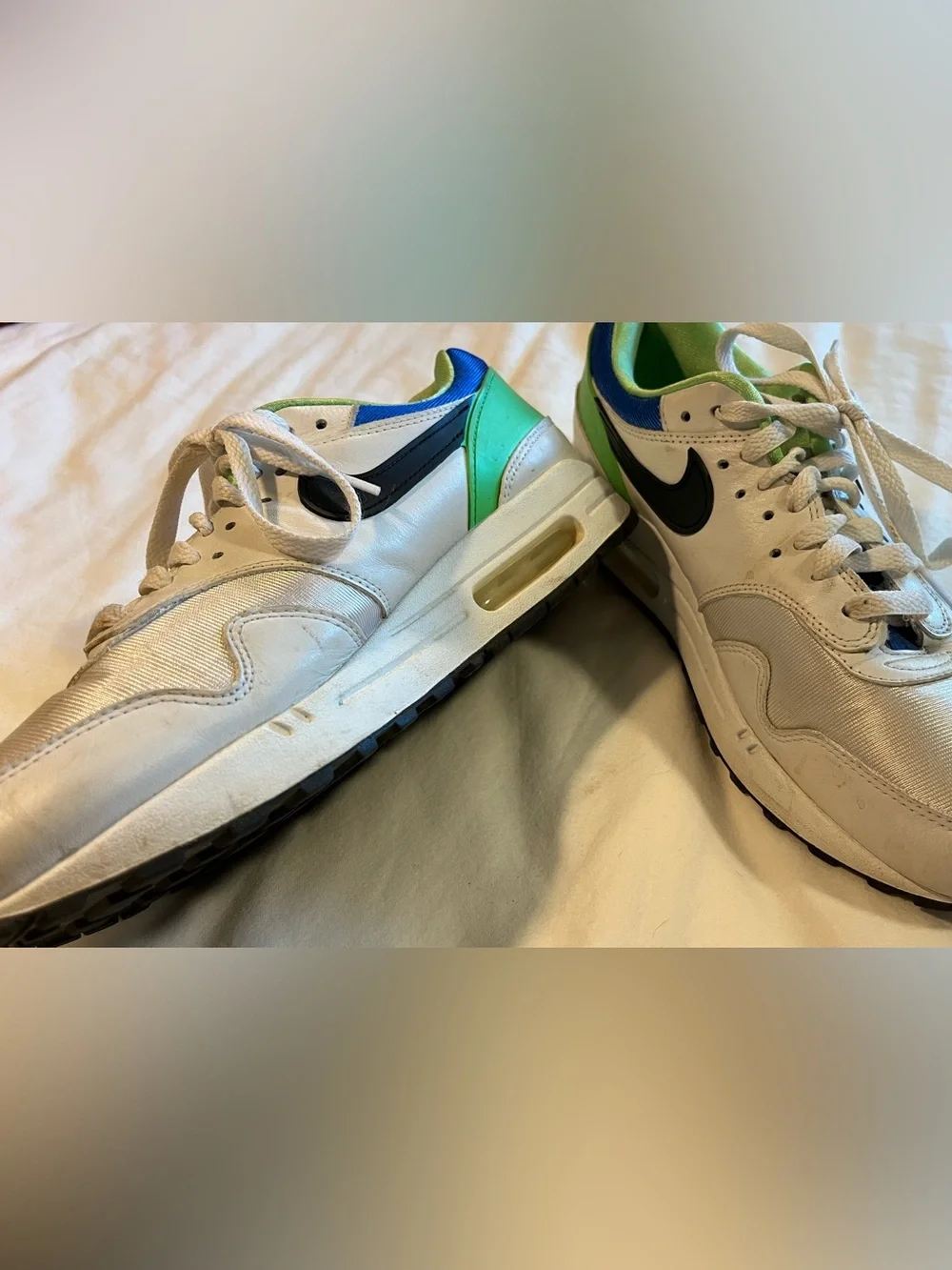 Nike Air Max 1 DNA | 9.5 | Huarache Green Royal AR3863-100